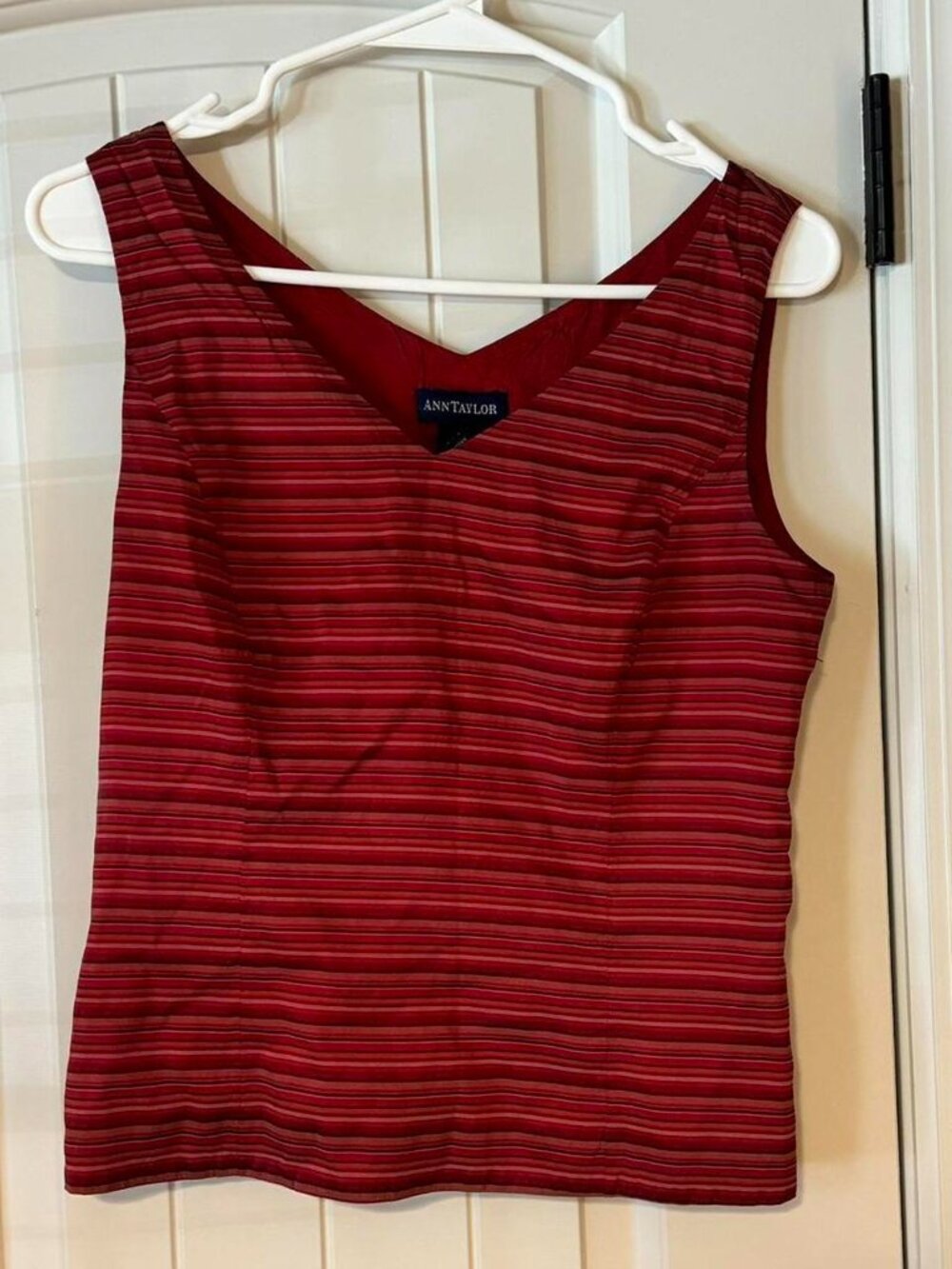 Striped Ann Taylor Vintage Tank Top 🌟 - Picture 4 of 4